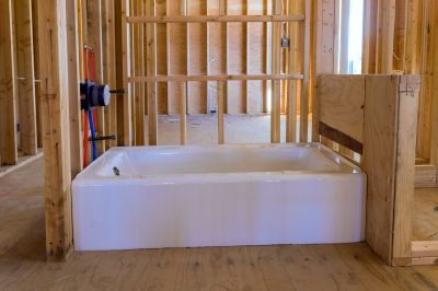 Walk-In Tub Remodel detail